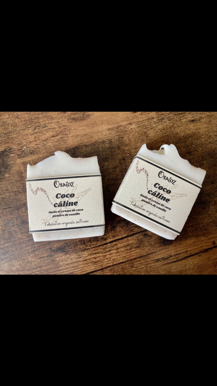 Savon à froid coco/vanille