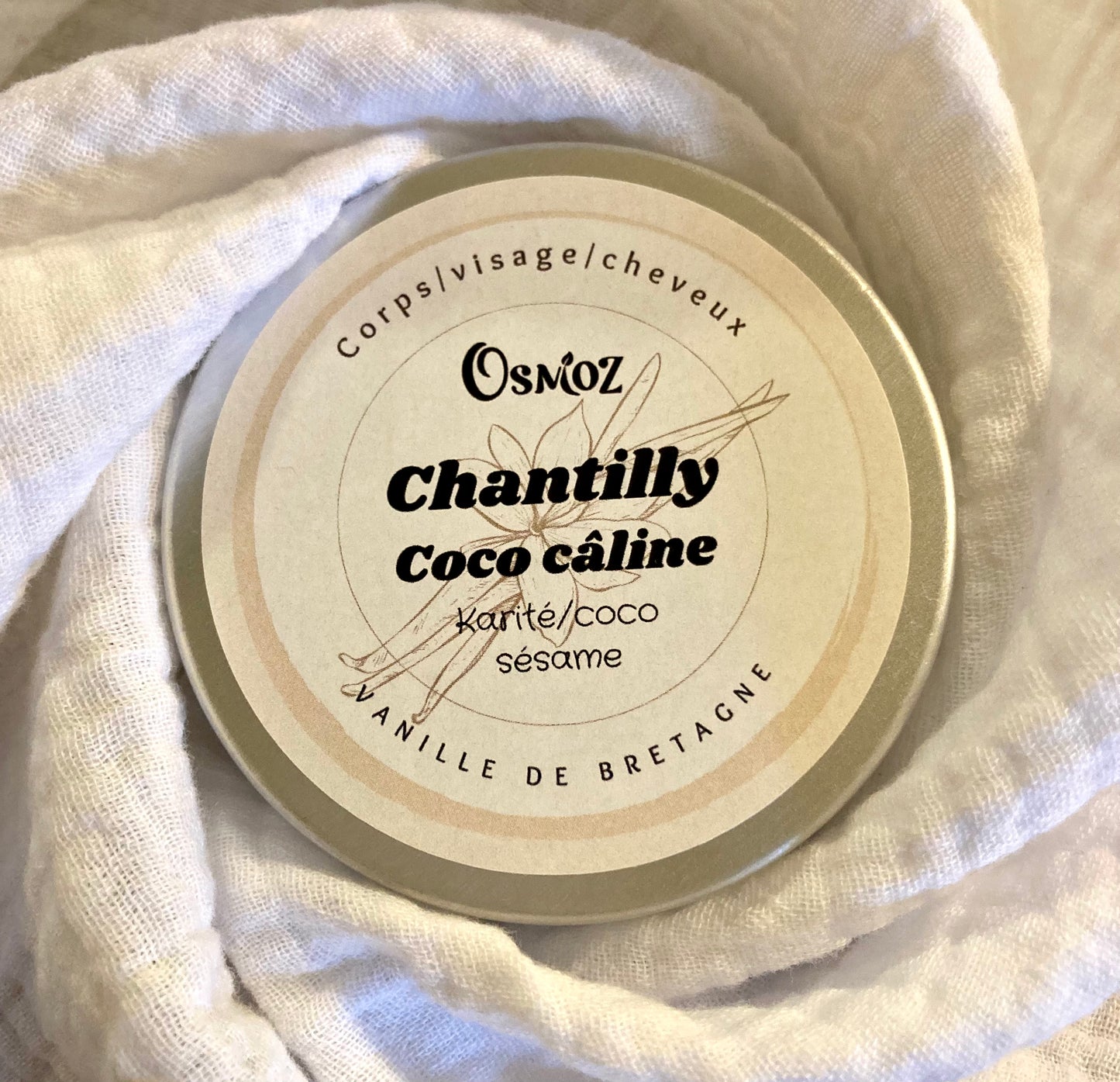 Chantilly de karité coco/vanille