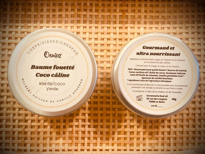 Chantilly de karité coco/vanille