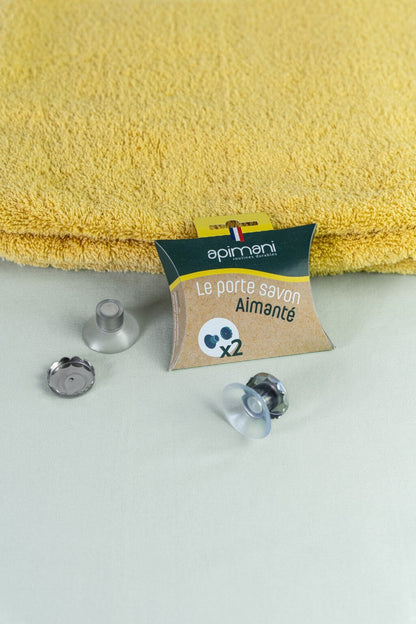 Porte-savon aimanté